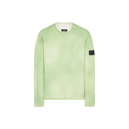 Stone Island Shadow Project Светло-зеленый Мужские Свитшоты