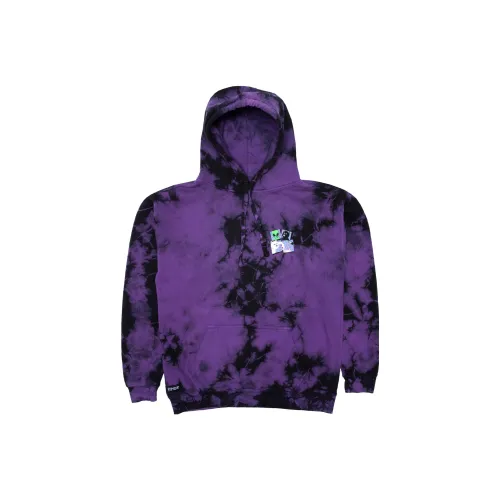 RIPNDIP совместный бренд Фиолетовый Мужской Свитшот