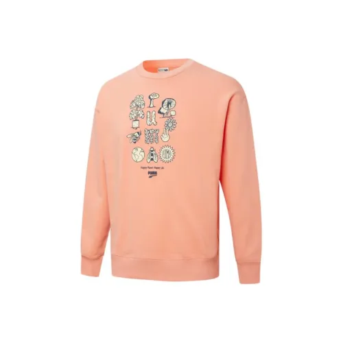 PUMA Персиково-розовый Мужской Свитшот