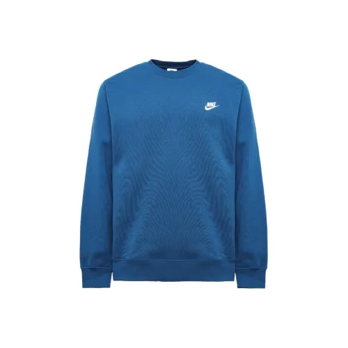 Nike Синий Мужской Свитшот