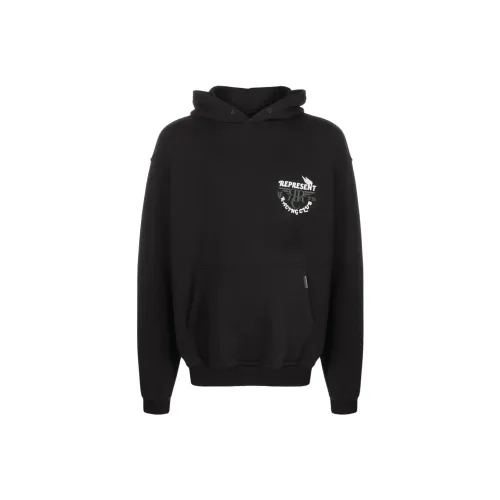 REPRESENT Черные Мужские Свитшоты