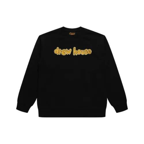 Drew House Letter Logo Series Свитшот Унисекс Черный