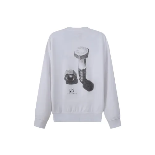 ARMANI EXCHANGEAE Свитшот Мужской Белый