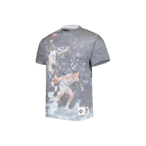 NBA x MITCHELL NESS Utah Jazz T-Shirt Мужской Серый
