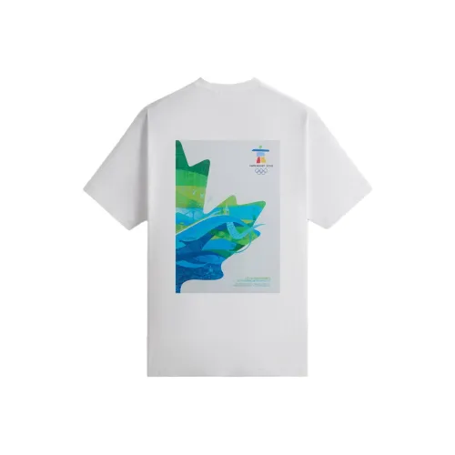 KITH Olympics Heritage SS24 T-Shirt Унисекс Зеленый Белый