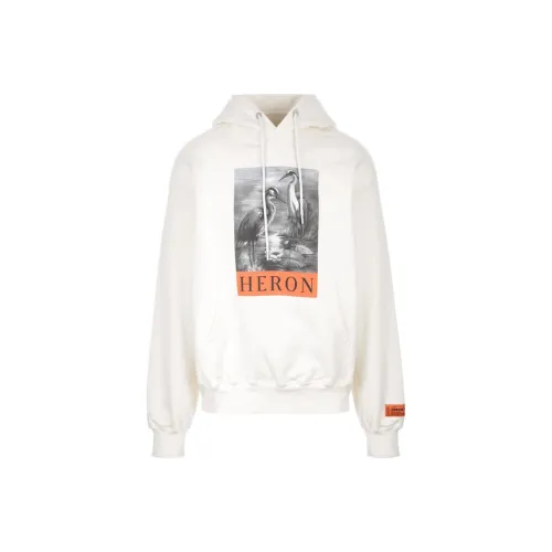 HERON PRESTON Бежевый Желтый Мужские Свитшоты