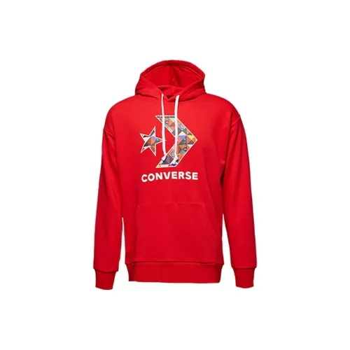 Конверс Красный Мужской Свитшот