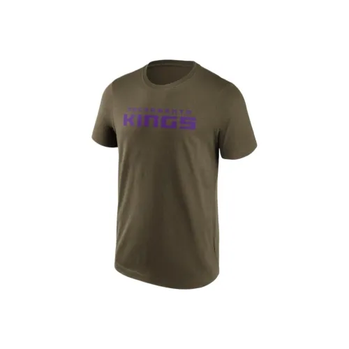 NBA Sacramento Kings T-Shirt Мужская Армейский Зеленый