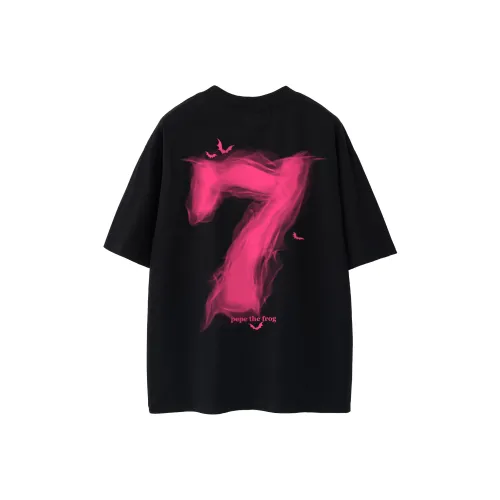 Pepe the Frog Короткий рукав T-рубашки Унисекс