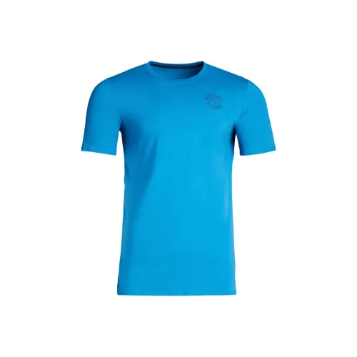 GYMSHARK T-Shirt Мужской Винтаж Синий