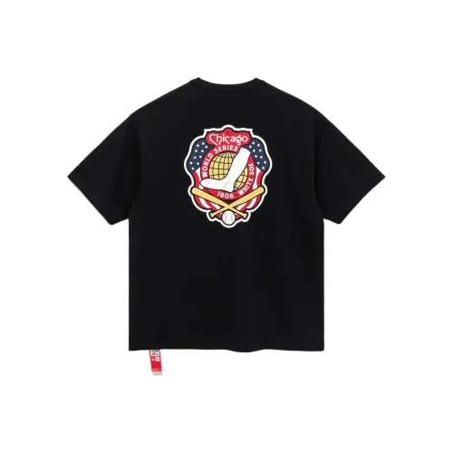 New Era T-Shirt Korean Style Unisex Black