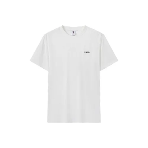 K·SWISS Белый Мужской T-Рубашки