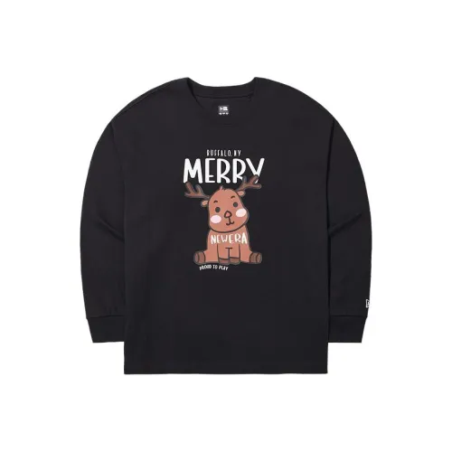 New Era FW23 Толстовка Унисекс Черный