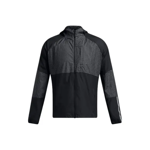 Under Armour UA Elite Куртка Мужская Черная Клетка Пэчворк