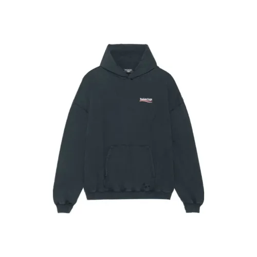 Balenciaga Свитшот Свободного кроя Унисекс Черный