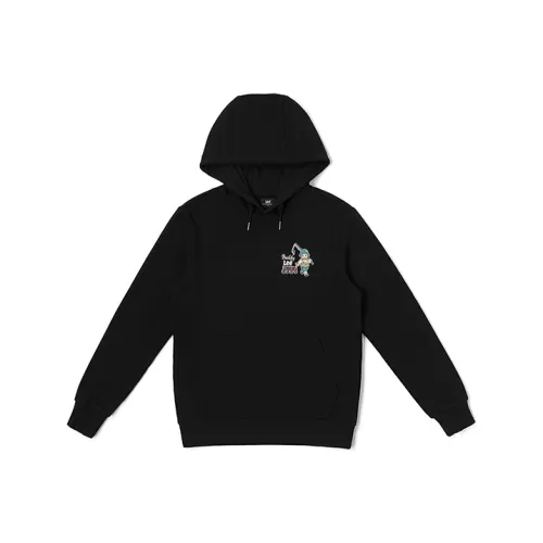 Ли совместный модель Buddy Lee Series FW23 Свитшот Унисекс Черный