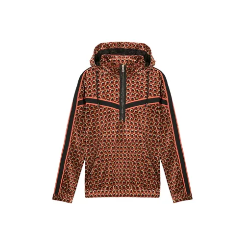 DAVID NAMAN Orange Men's Sweatshirts