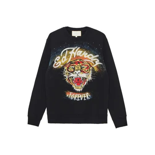 Ed Hardy Черные Мужские Свитшоты