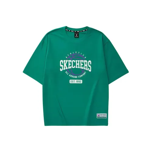 Skechers T-Shirt Унисекс Медведь Grass Green
