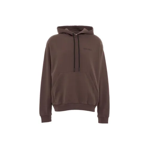 MARCELO BURLON Коричневый Мужской Свитшот