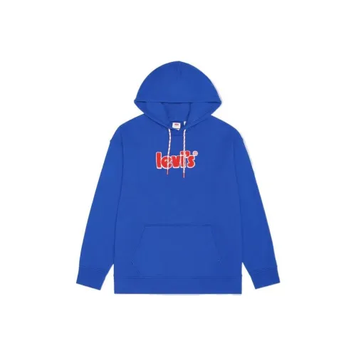 Levi's SS22 Свитшот Мужской Синий