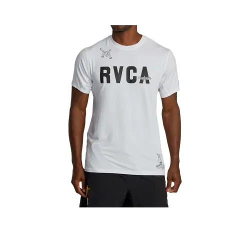 RVCA Белая Мужская Футболка