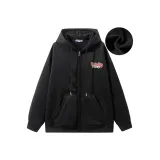 Черный (с флисовой подкладкой и утепленный)