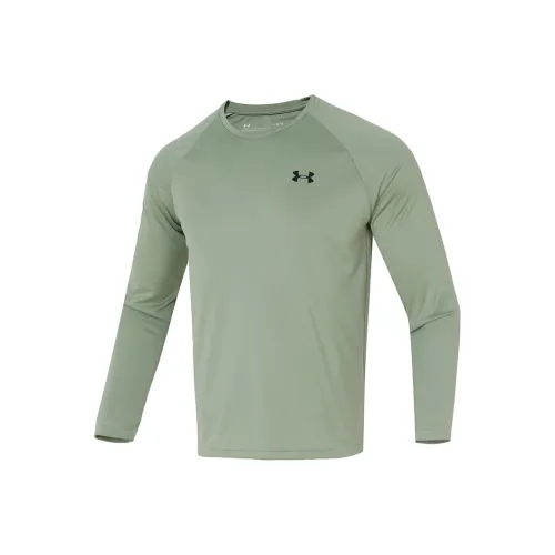 Under Armour T-Shirt Мужской Зеленый