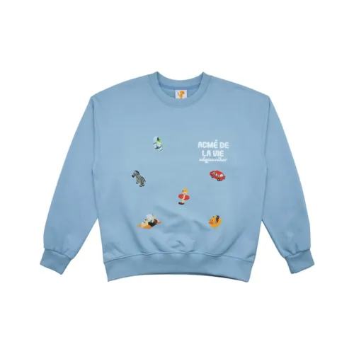 Acme De La Vie Acme De La Vie X Edgewalker Синий Унисекс Свитшоты