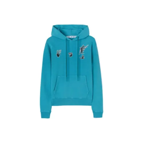 Off Белый x MLB x New Era Толстовка Осенний Мужской Синий