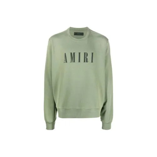 AMIRI Зеленый Мужской Свитшот