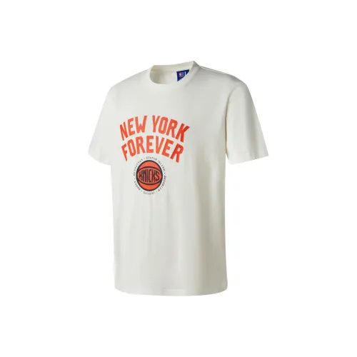 NBA New York Knicks Белая Унисекс Футболка