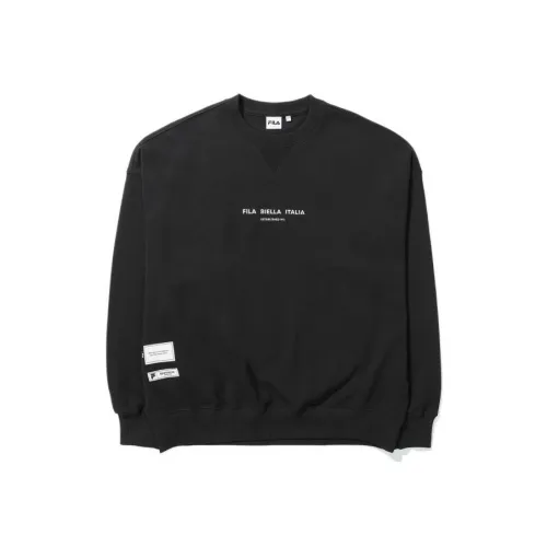 FILA Мужские черные свитшоты