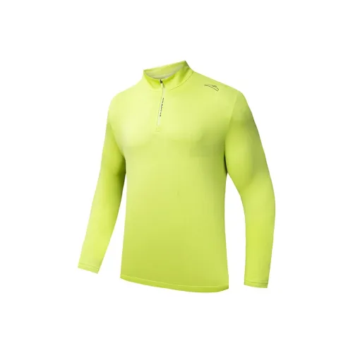 ANTA Running Collection Бег Т-Рубашка Мужская Манго Зеленый