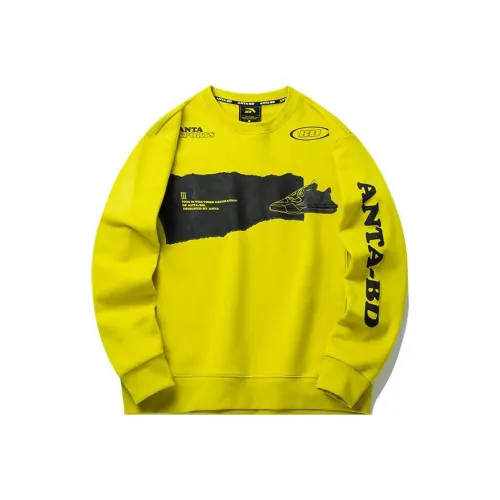 ANTA Желтый Мужской Свитшот