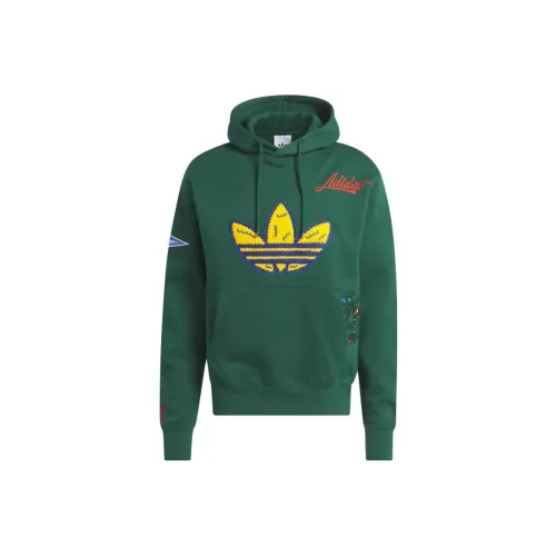 Adidas Originals 2023 24FW Зеленый Мужской Свитшот