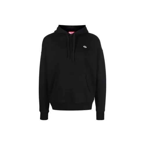 DIESEL Черные Мужские Свитшоты