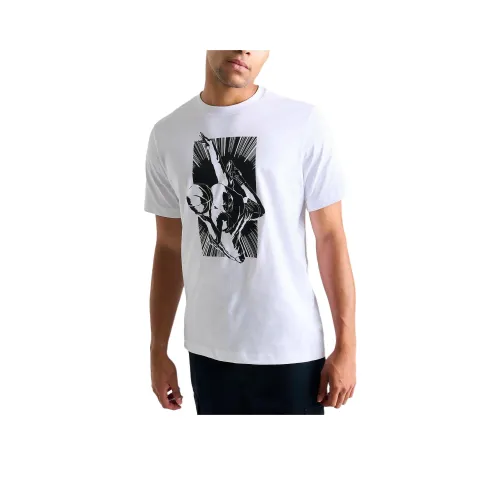 Джордан Белый Мужская Футболка