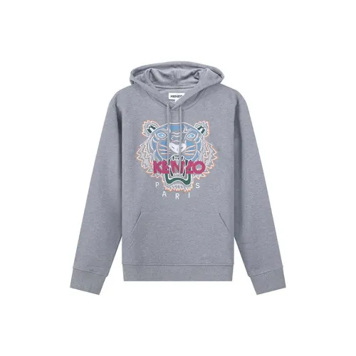 KENZO Мужские Свитшоты Серого цвета