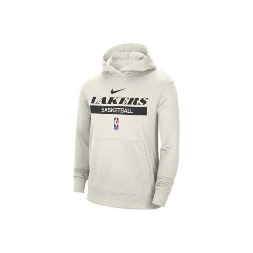 Nike Dri Fit NBA Толстовка Мужская Серый Бежевый