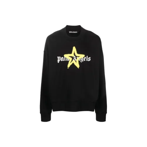 Palm Angels Черные Мужские Свитшоты