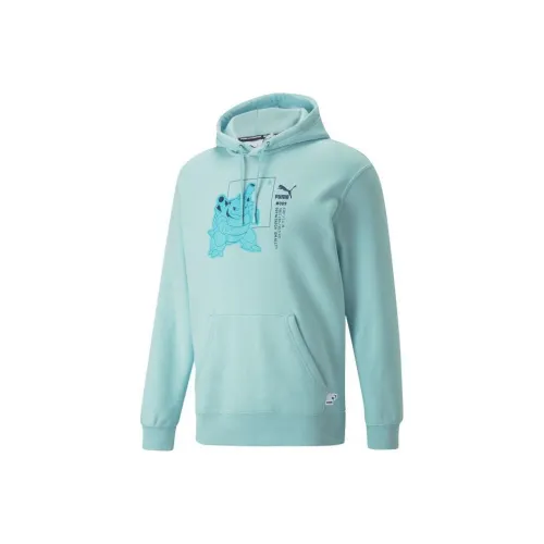 PUMA X POKEMON Свитшот Мужской Зеленый