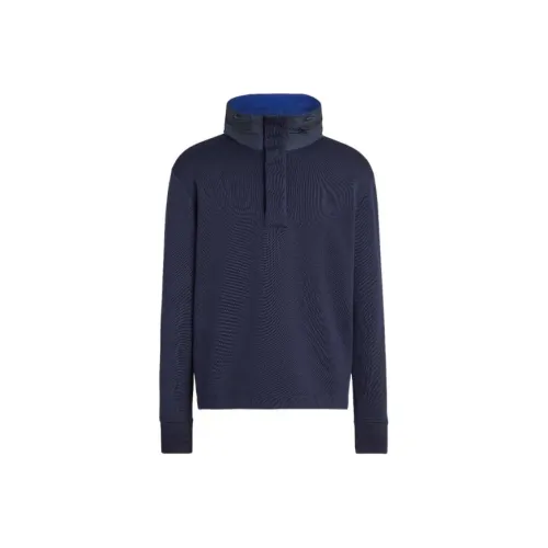Ermenegildo Zegna Черные Мужские Толстовки