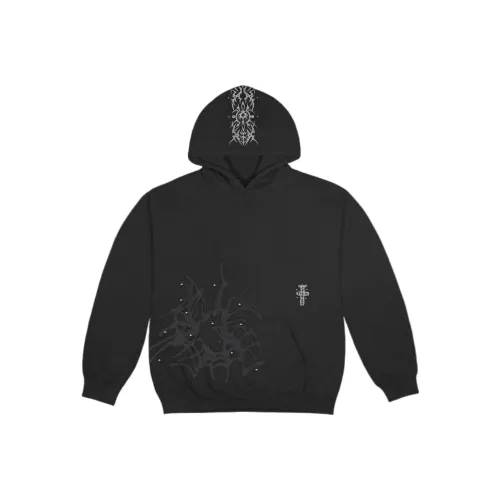 TRAVIS SCOTT Черный Унисекс Свитшоты