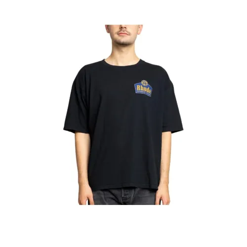 RHUDE Черные Мужские T-Рубашки