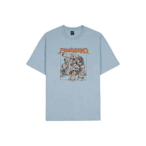 Brain Dead co-brand Сланец Мужская T-рубашка