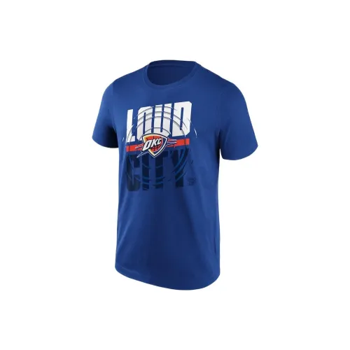 NBA Oklahoma City Thunder T-Shirt Мужской Синий