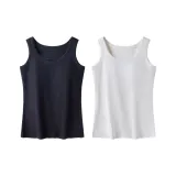 Винтажный Черный + Жемчужный Белый [Однотонный Ткань в рубчик]