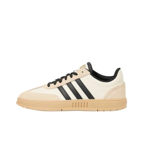 Adidas Neo Gradas Slip-resistant Abrasion-resistant Low Top Скейтборд Кроссовки Женские Бежевые