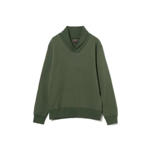 Beams PLUS Свитшот Мужской Зеленый